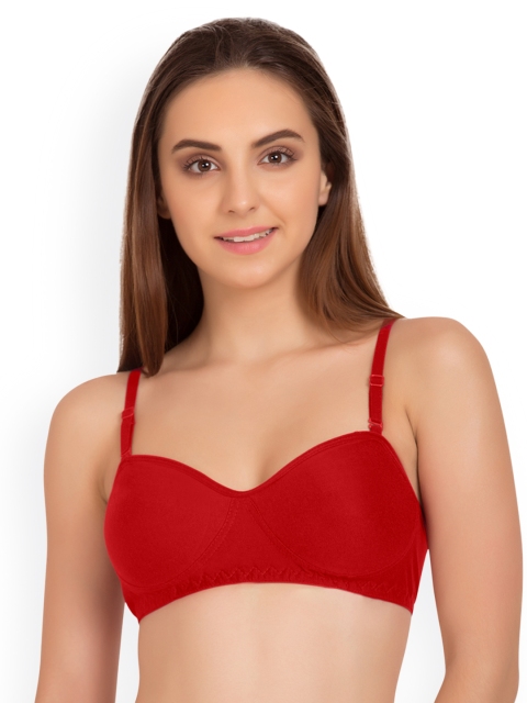 

Tweens Rust Solid Non-Wired Non Padded T-shirt Bra TW-9101RD