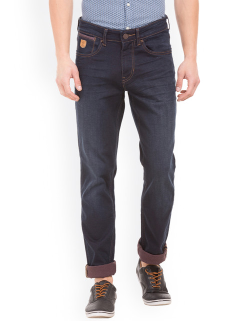 

U.S. Polo Assn. Men Blue Regular Fit Mid-Rise Clean Look Jeans