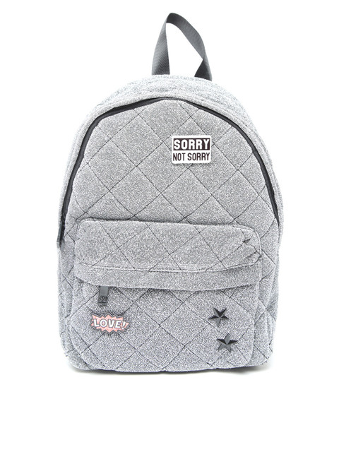 

ALDO Women Grey Quilted Backpack