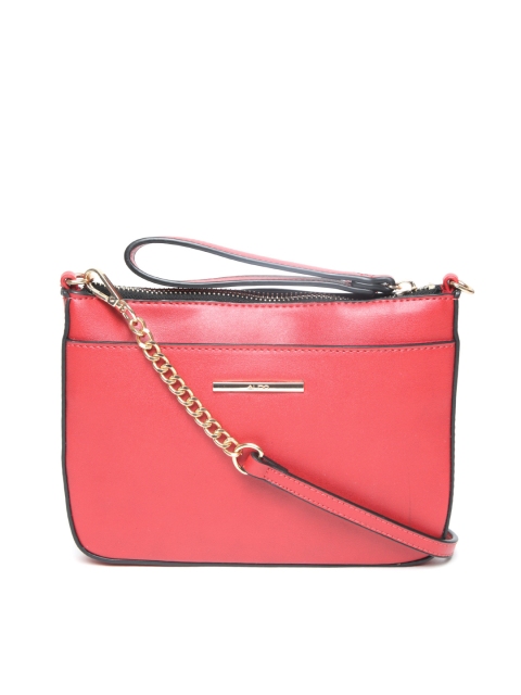 

ALDO Red Solid Sling Bag