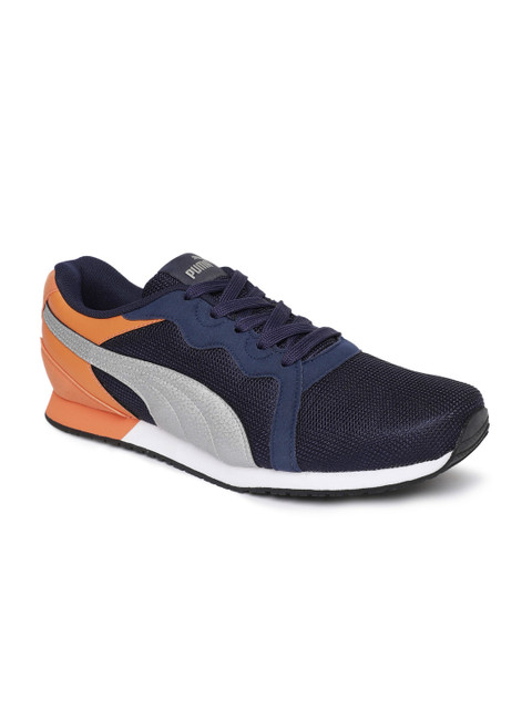 puma navy blue sneakers
