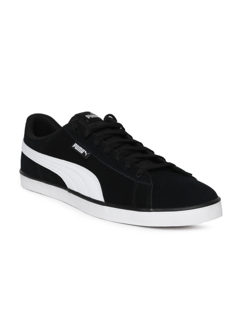 

Puma Men Black Urban Plus Suede Sneakers