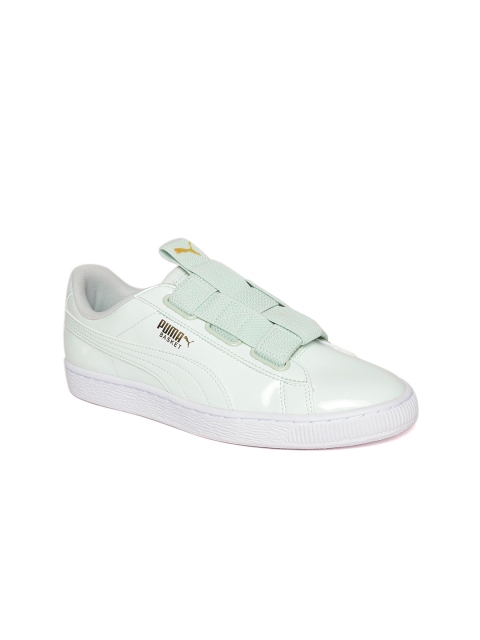 

Puma Women Mint Blue Basket Maze WN S Slip-On Sneakers