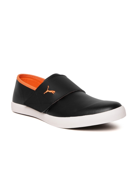 

Puma Men Black El Rey Milano III IDP Slip-on Sneakers