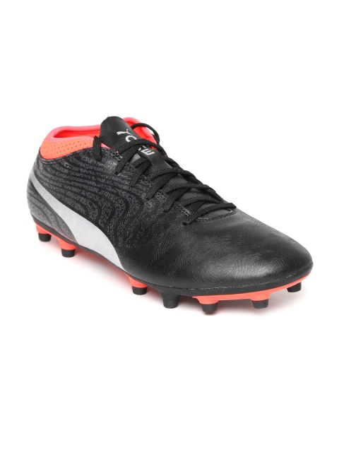 

Puma Men Black One 18.4 Football Firm Ground Shoes