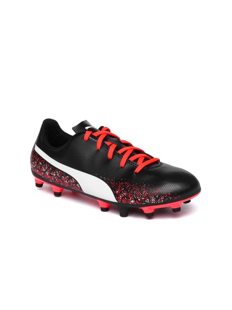 

Puma Boys Black Printed Truora FG Jr Football Shoes