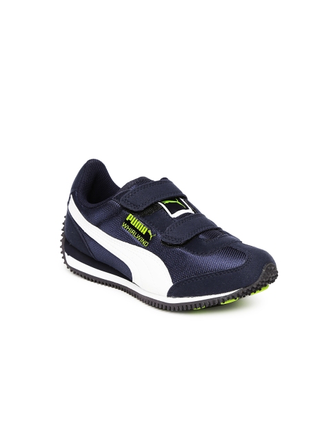 

Puma Kids Navy Blue Whirlwind Mesh PS IDP Sneakers