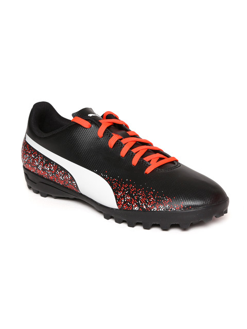 

Puma Men Black & Red Truora Team Training Printed Football Shoes