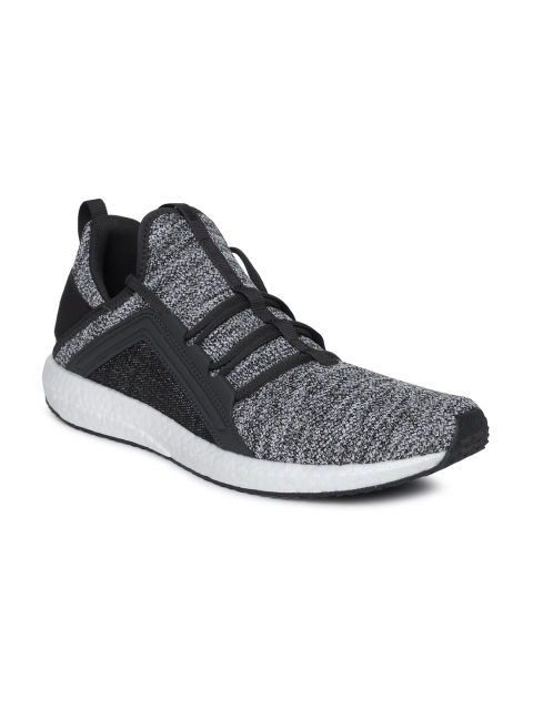 

Puma Men Grey Mega NRGY Knit Running Shoes
