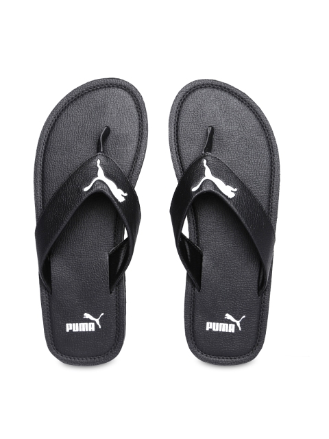 

Puma Men Black Solid Thong Flip-Flops