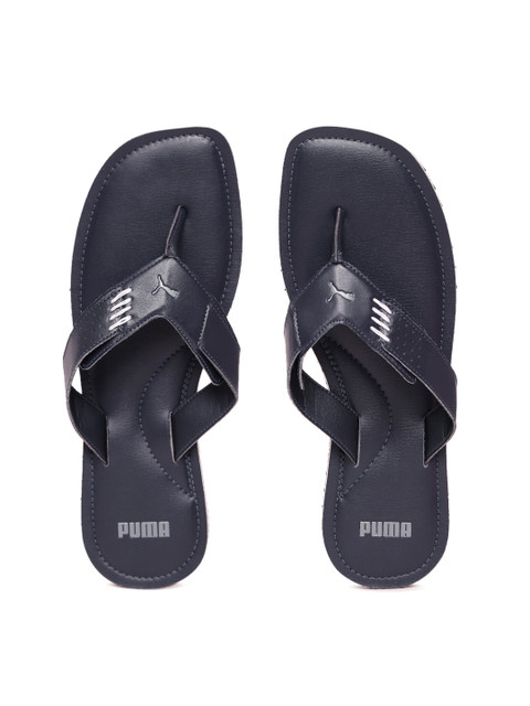 

Puma Men Navy Blue Solid Thong Flip-Flops