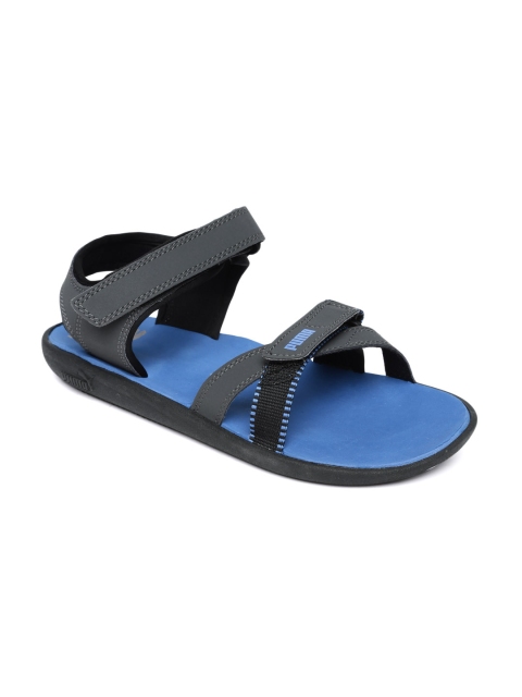 

Puma Unisex Grey Pebble IDP Sports Sandals