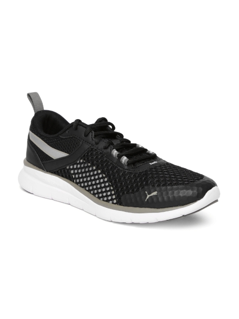 

Puma Unisex Black Flex Essential Pro Running Shoes
