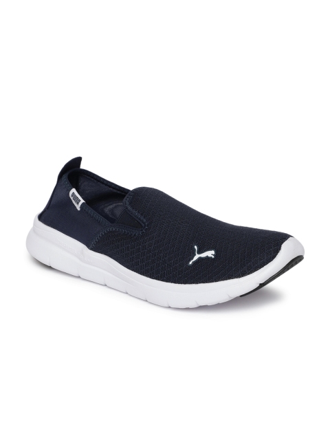 

Puma Men Navy Flex Essential IDP Slip On Training Shoes, Navy blue