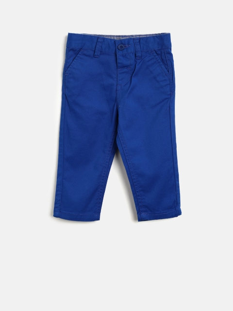 

Juniors by Lifestyle Boys Blue Regular Fit Solid Regular Trousers