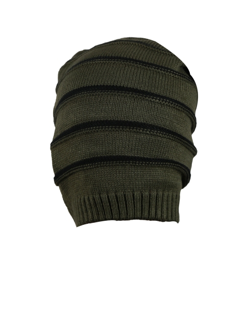 

FabSeasons Unisex Green Solid Beanie