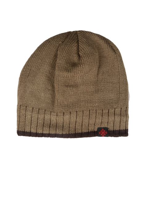 

FabSeasons Unisex Brown Solid Beanie
