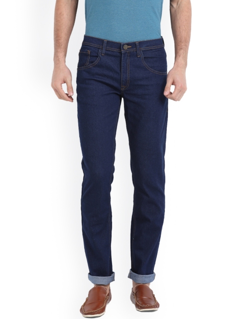 

Crocodile Men Blue Regular Fit Mid-Rise Clean Look Jeans