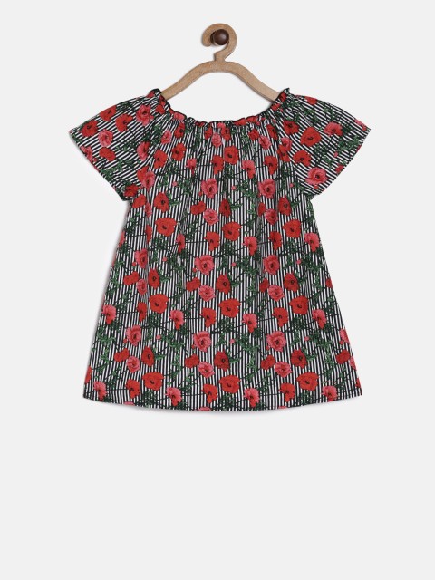 

Fame Forever by Lifestyle Girls Red Printed Top