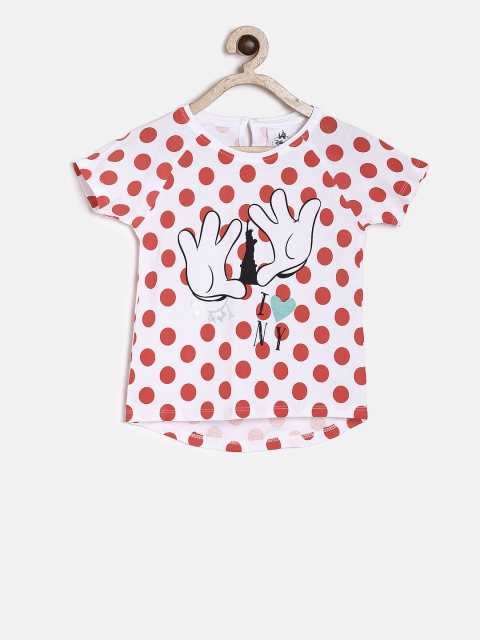 

Juniors by Lifestyle Girls White Printed Top