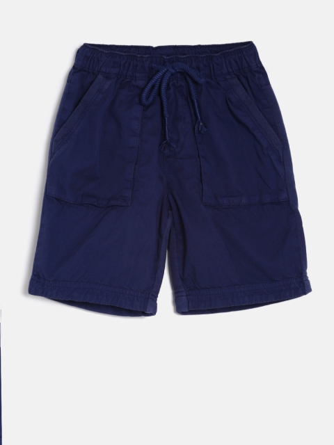 

Bossini Boys Blue Solid Regular Fit Shorts