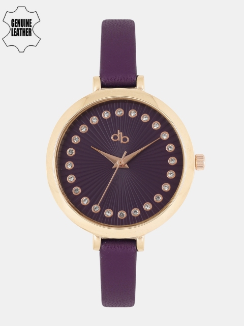 

DressBerry Women Purple Analogue Watch DB-B3