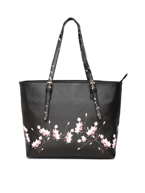 

Ginger by Lifestyle Black Printed Shoulder Bag