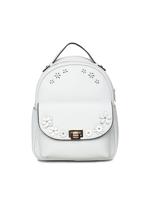 

Ginger by Lifestyle Women Grey Solid Backpack