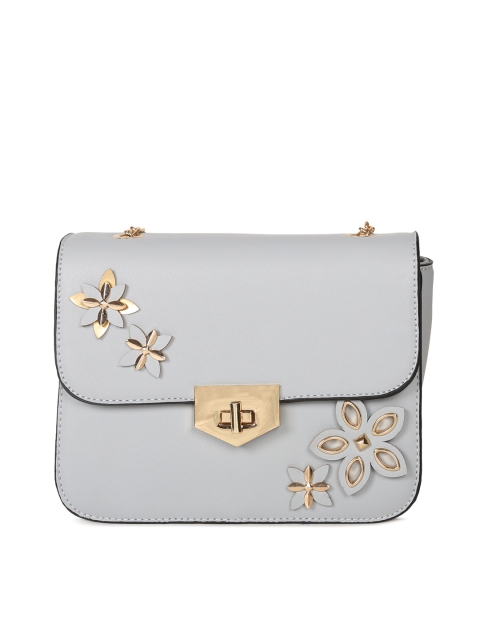 

CODE by Lifestyle Grey Embellished Sling Bag