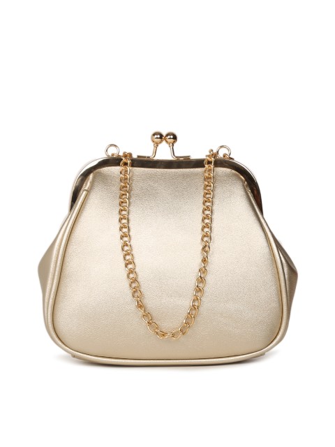 

CODE by Lifestyle Gold-Toned Solid Clutch