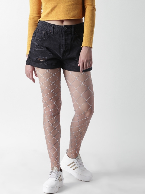 

FOREVER 21 Blue Fishnet Stockings