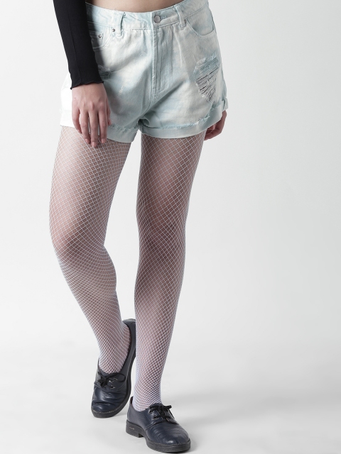 

FOREVER 21 Light Blue Fishnet Stockings