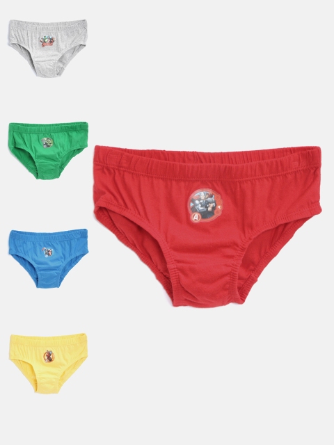 

mothercare Boys Pack of 4 Avengers Print Briefs LF832, Multi