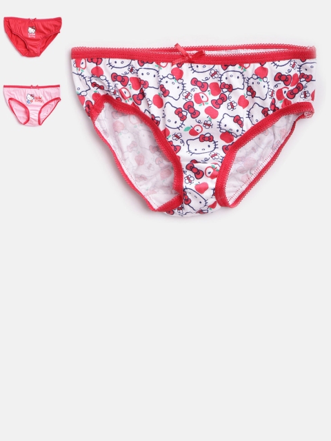 

mothercare Girls Pack of 5 Hello Kitty Print Bikini Briefs LF883, Pink