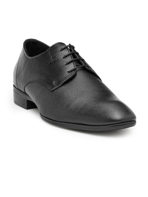 

Teakwood Leathers Men Black Formal Shoes