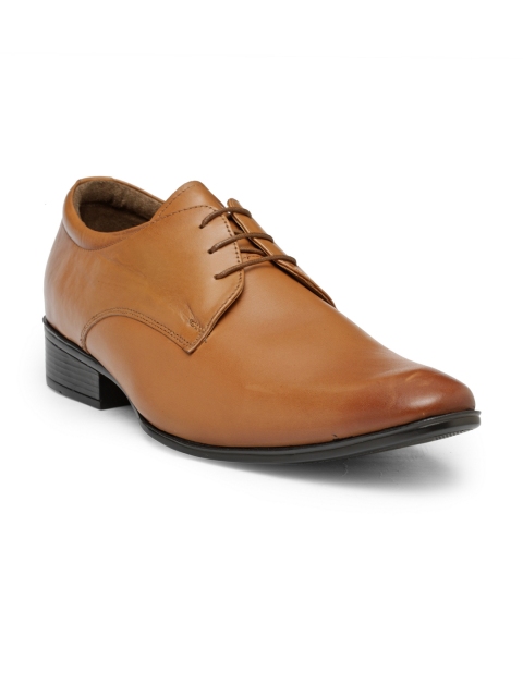 

Teakwood Leathers Men Tan Formal Shoes