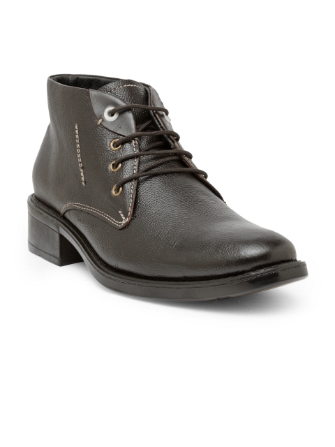 

Teakwood Leathers Men Brown Flat Boots