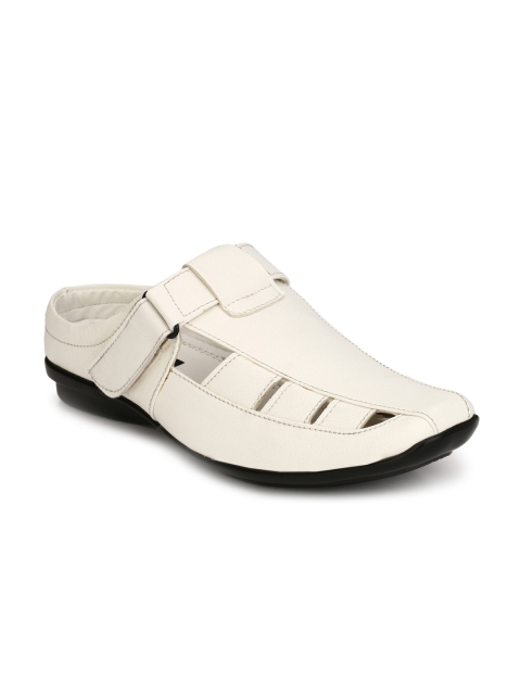 

Eego Italy Men White Slip-On Shoes