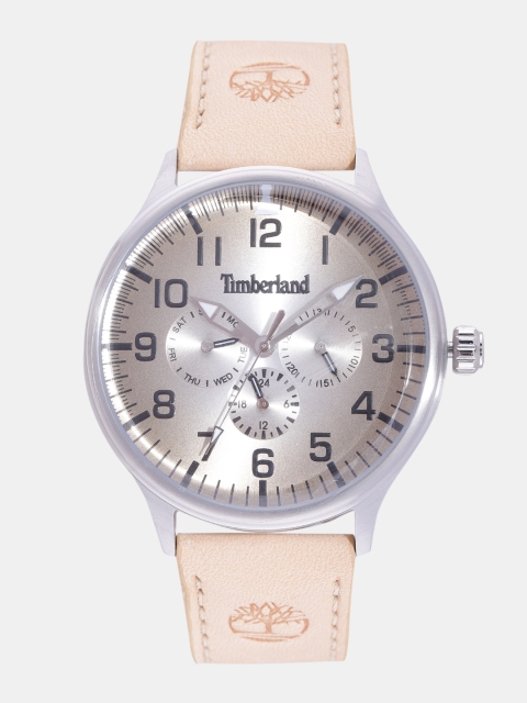 

Timberland Men Silver-Toned Analogue Watch 15270JS.07