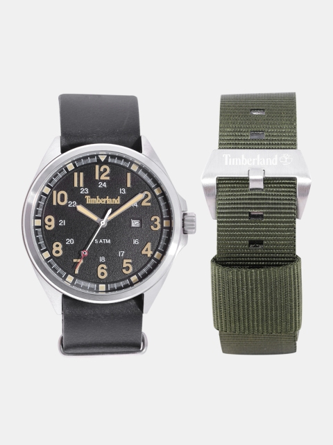 

Timberland Men Black Analogue Watch TBL-GS-14829JS-02A-AS