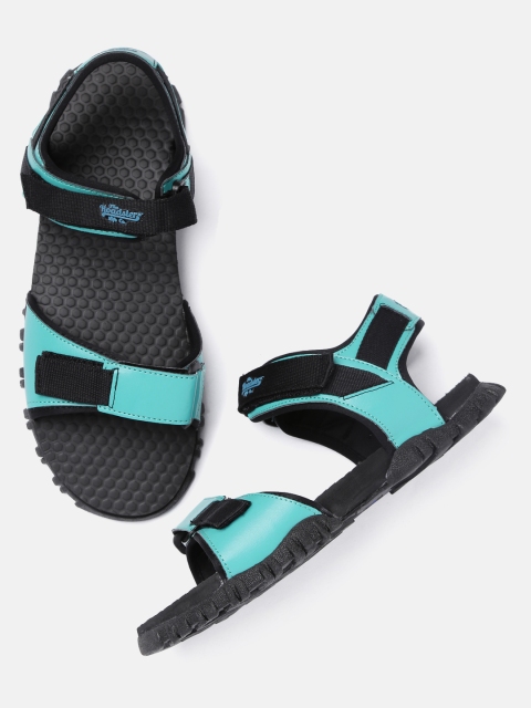 

Roadster Men Turquoise Sports Sandals, Turquoise blue