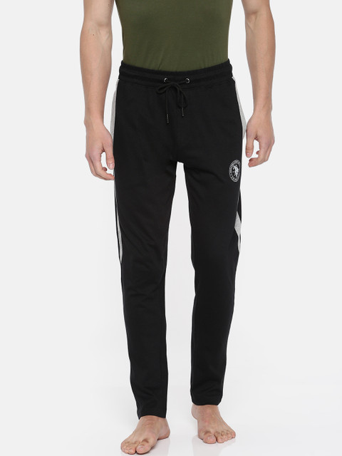 

U.S. Polo Assn. Men Black Lounge Pants I631-002-CP