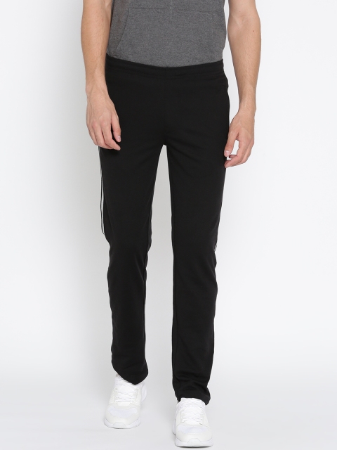 

Sweet Dreams Men Black Solid Track Pants