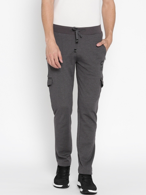 

Sweet Dreams Men Grey Solid Cargo Track Pants