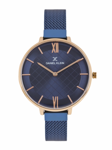 

Daniel Klein Women Navy Blue Analogue Watch DK11473-4