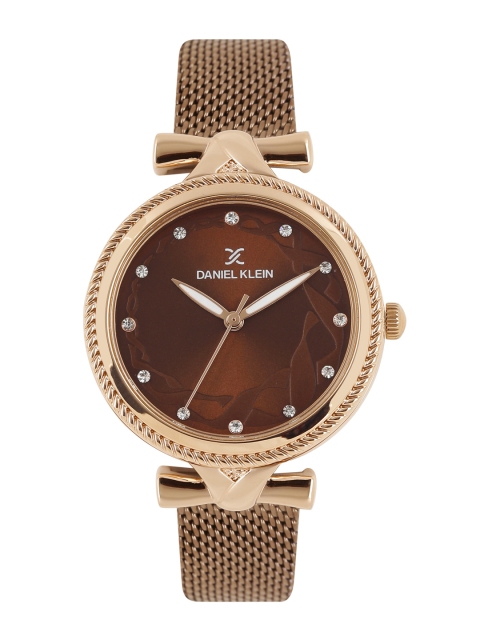 

Daniel Klein Women Brown Analogue Watch DK11519-3