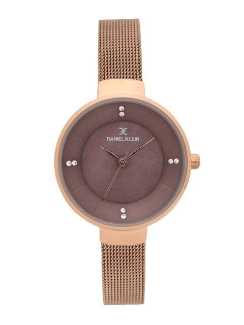 

Daniel Klein Women Brown Analogue Watch DK11526