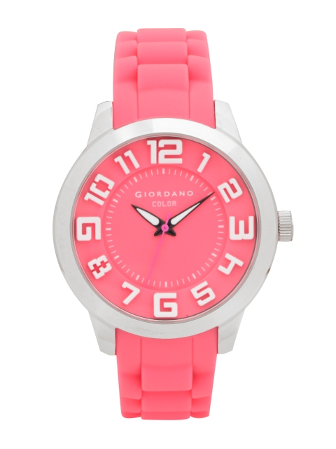 

GIORDANO Women Pink Analogue Watch 1654-PA