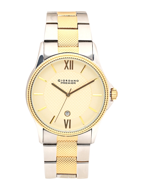 

GIORDANO Men Gold-Toned Analogue Watch P1003-44