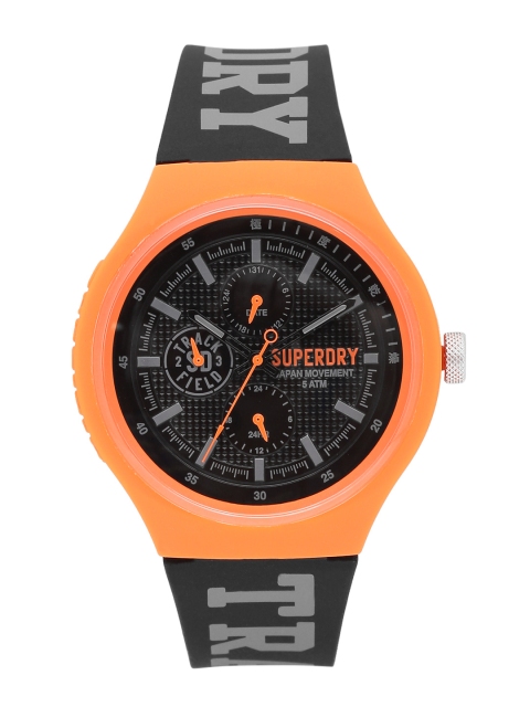 

Superdry Men Black Analogue Watch SYG188BO